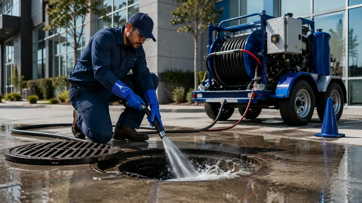 Commercial Hydro Jet Drain Cleaning in Carmel Valley